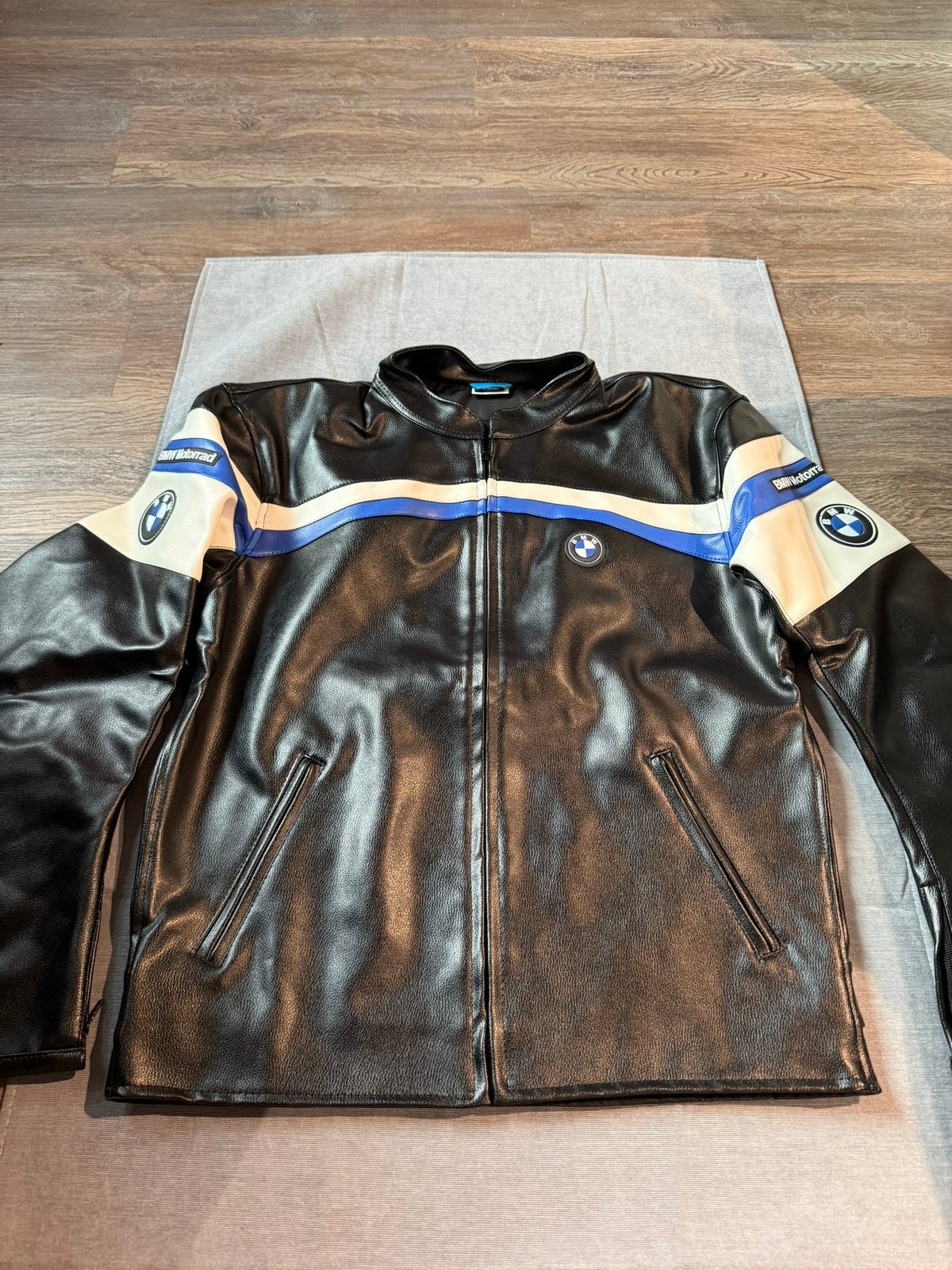 BMW Racing Motorjas (Maat XXL) Leder Look, Motoren, Kleding | Motorkleding, Ophalen of Verzenden, Nieuw met kaartje, Heren, Jas | leer