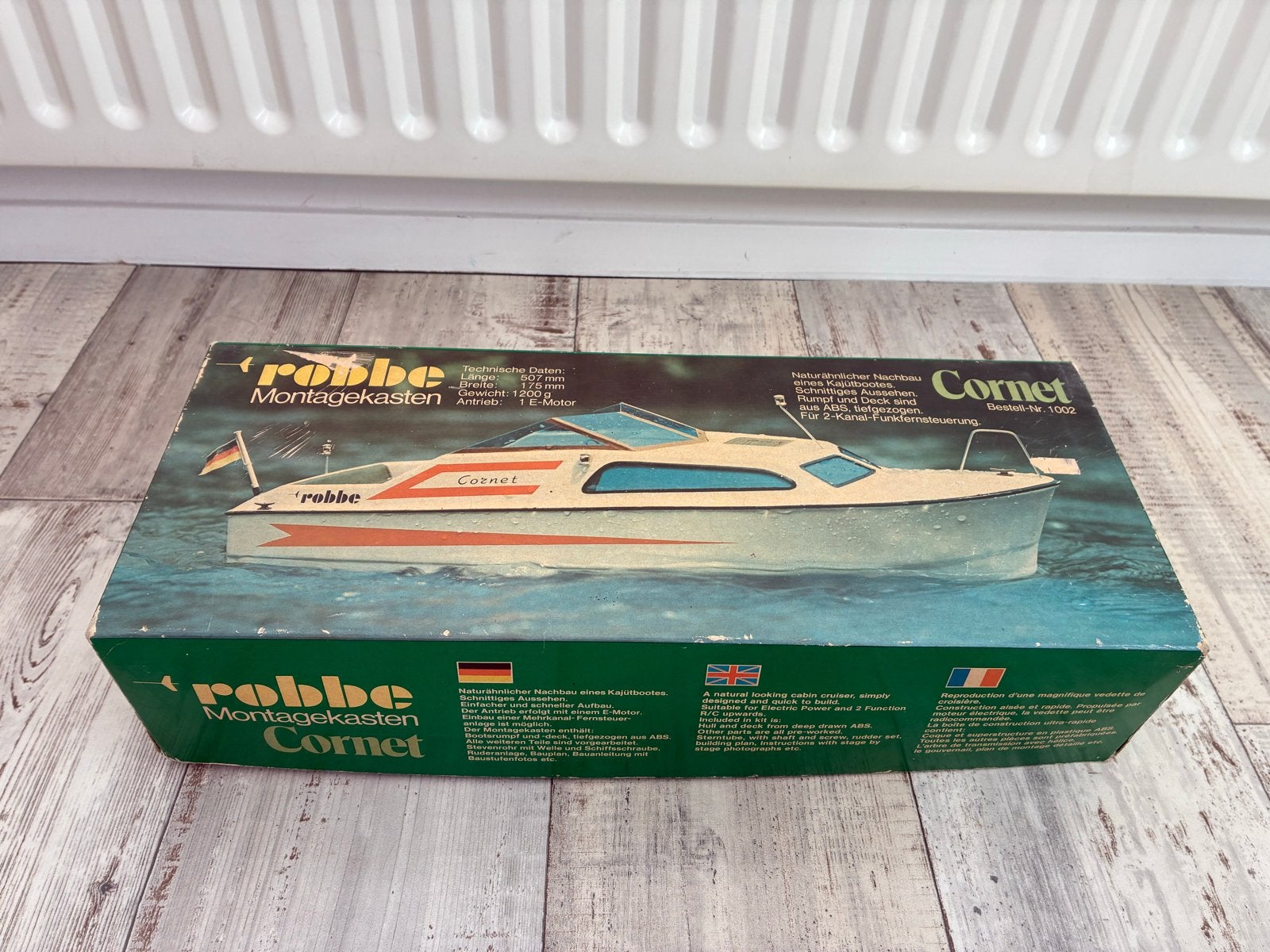 Robbe Cornet RC boot uit de jaren '70/'80 - Vintage model, Hobby en Vrije tijd, Ophalen, Gebruikt
