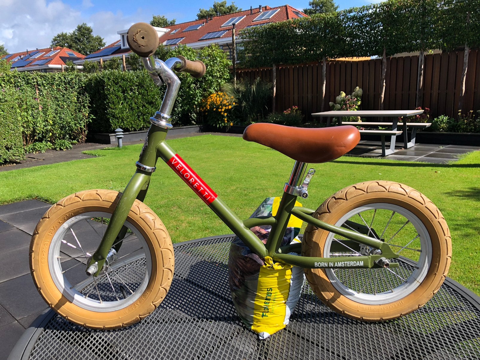 Veloretti Mini loopfiets 12 inch, Fietsen en Brommers, Ophalen of Verzenden, Zo goed als nieuw, Minder dan 16 inch