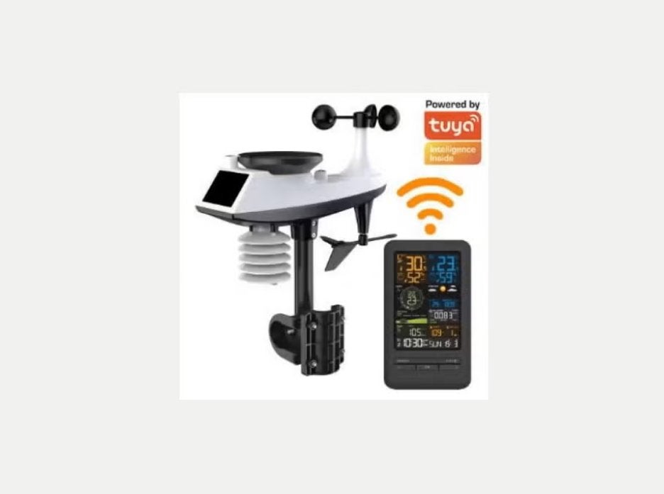 Tuya WiFi Smart 10 in 1 Weerstation met App, Ophalen of Verzenden, Nieuw