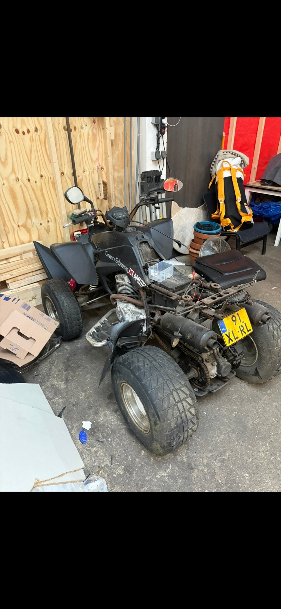Quad gratis ophalen, opknapper, Fietsen en Brommers, Ophalen of Verzenden, Gebruikt, Overige typen, Overige merken