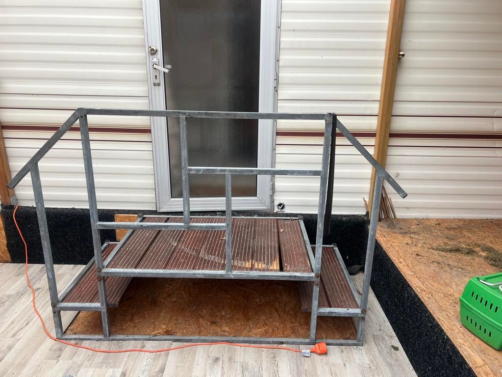 Trap stavaravan, Doe-het-zelf en Verbouw, Steigers, Ophalen, Gebruikt, Overige typen, Minder dan 2 meter