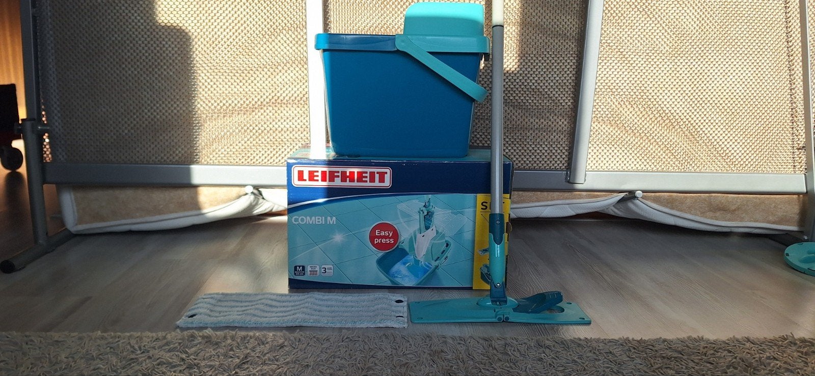 Leifheit Dweilset - compleet, Huis en Inrichting, Ophalen, Mop of Dweil