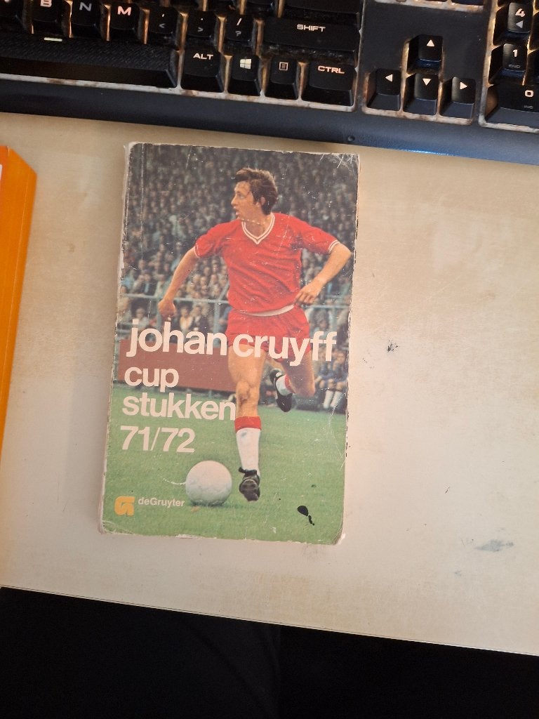 Johan Cruijff, Verzamelen, Ophalen of Verzenden, Gebruikt, Overige sporten, Boek of Tijdschrift