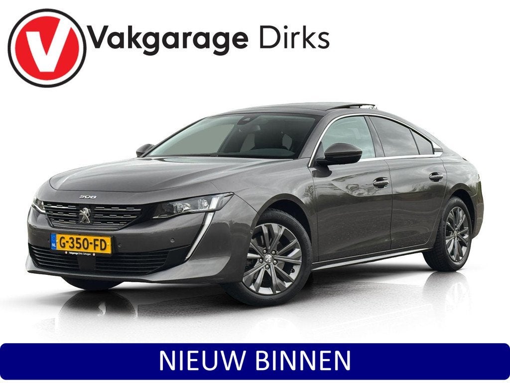 Peugeot 508 1.6 PureTech Blue Lease Allure ✅ Pano ✅ ACC, Auto's, Peugeot, 745 kg, Stof, Gebruikt, 4 cilinders