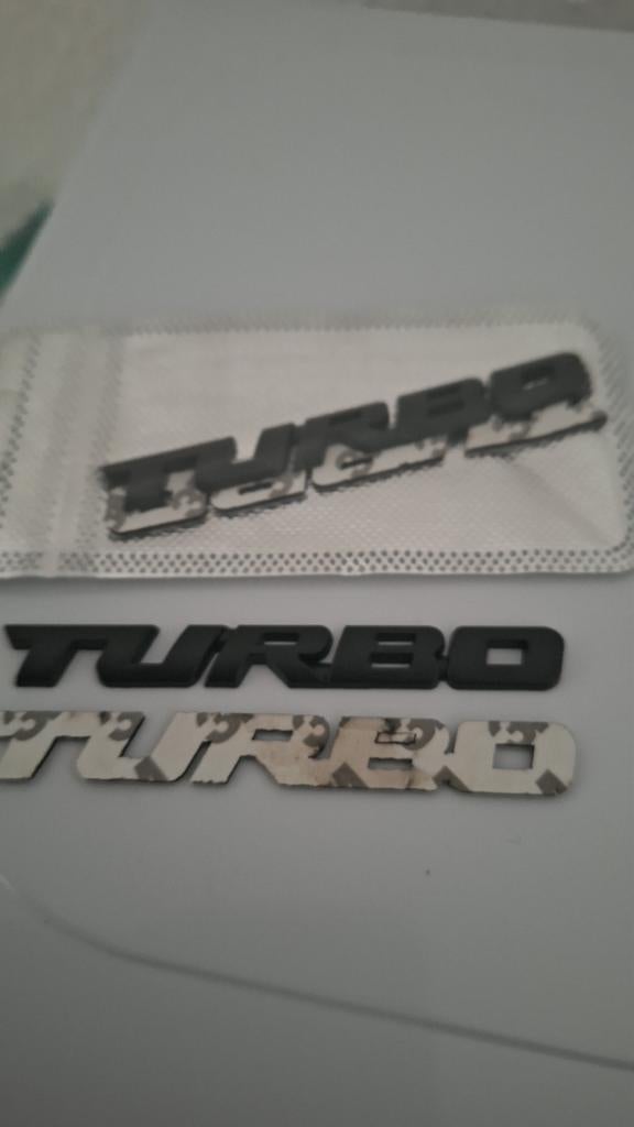 Turbo Stickers (2), Auto diversen, Autostickers, Ophalen of Verzenden