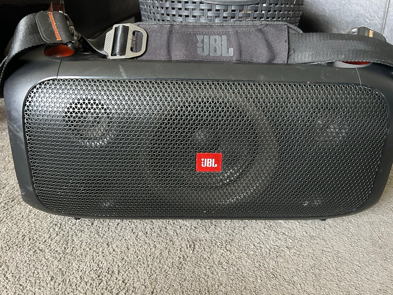 JBL PartyBox On-The-Go Draagbare Party Speaker, 150 watt of meer, Gebruikt, JBL, Party speaker