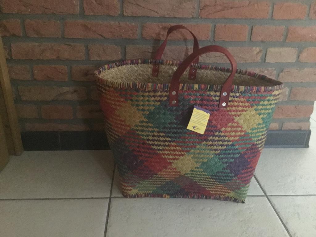 Rieten tas (nieuw), Ophalen of Verzenden, Nieuw, Overige typen