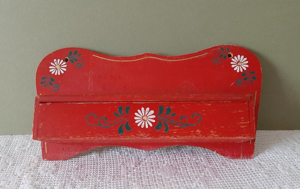 Vintage folklore klepkastje, Ophalen of Verzenden, 25 tot 50 cm, Minder dan 50 cm, Minder dan 100 cm