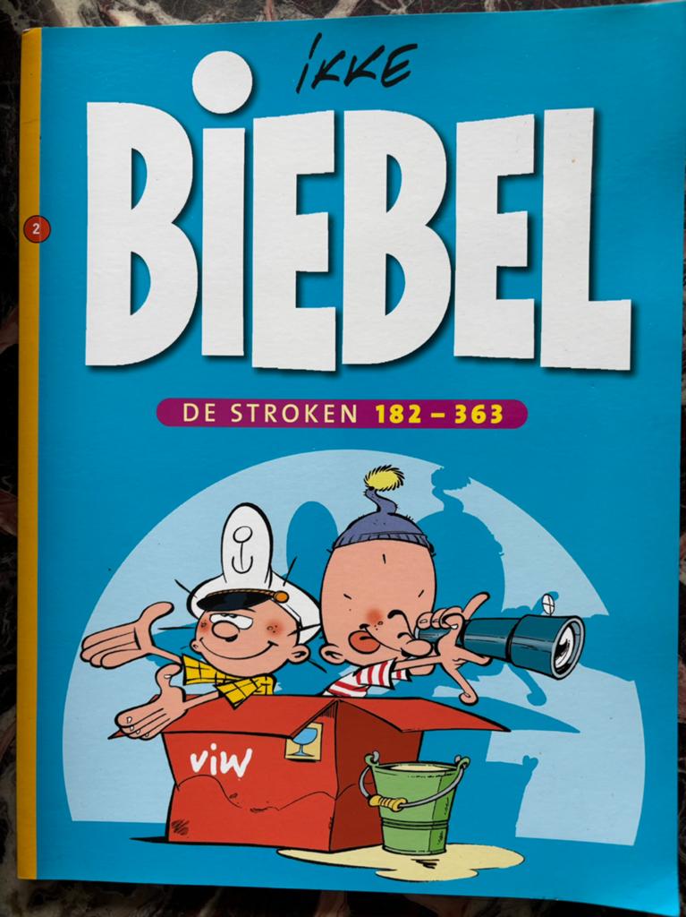 Stripboek, Ikke Biebel, Eén stripboek, Ophalen of Verzenden, Gelezen