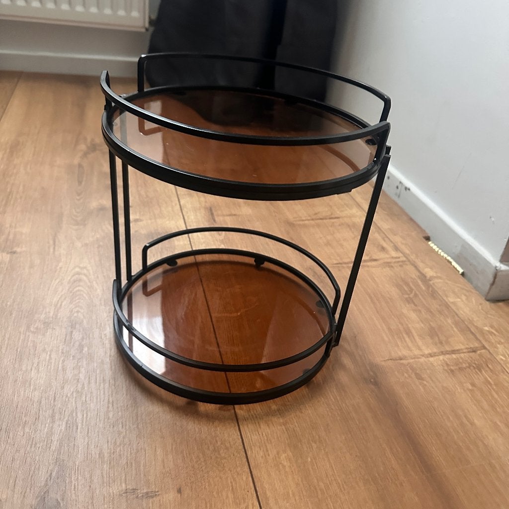 Etalage, Ophalen, Minder dan 50 cm, Rond, Zo goed als nieuw