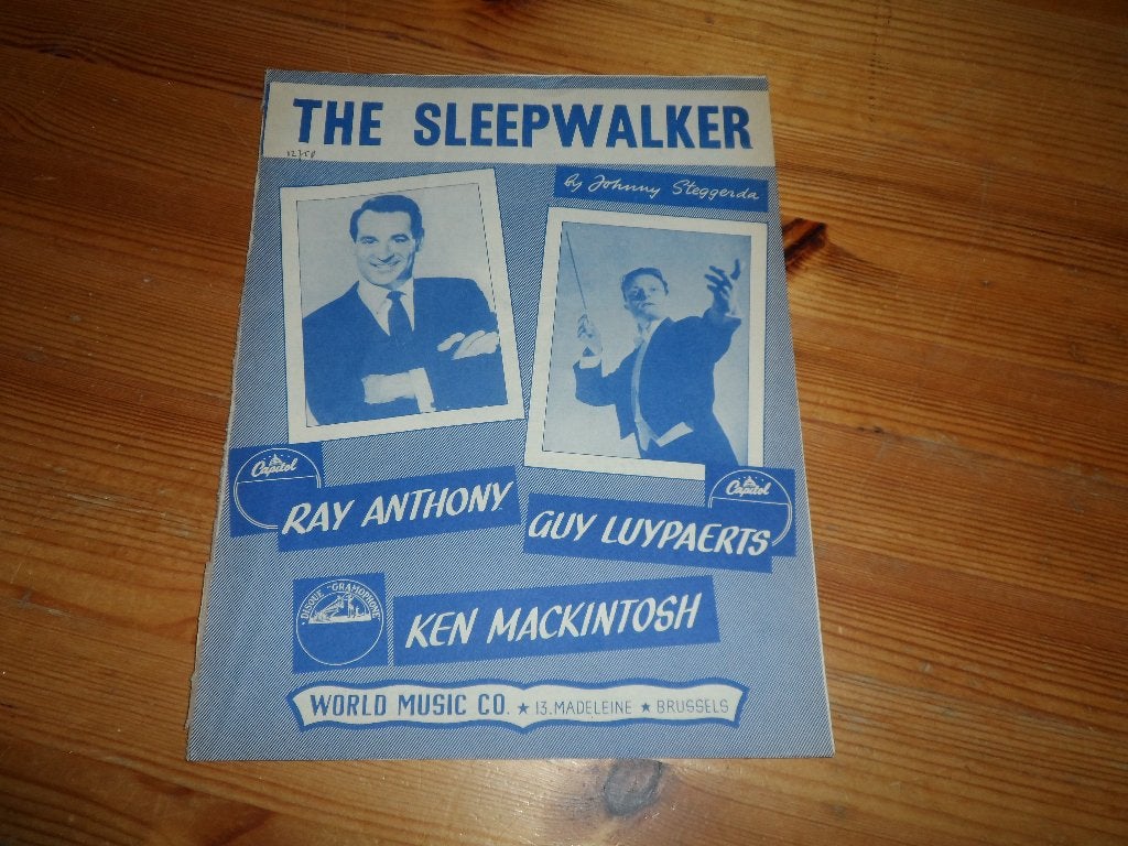 The sleepwalker - johnny steggerda, Gebruikt, Gitaar, Ophalen of Verzenden, Artiest of Componist
