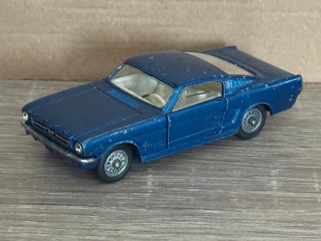 Oude corgi toys ford mustang pr incl vzk, Ophalen of Verzenden, Auto, Corgi