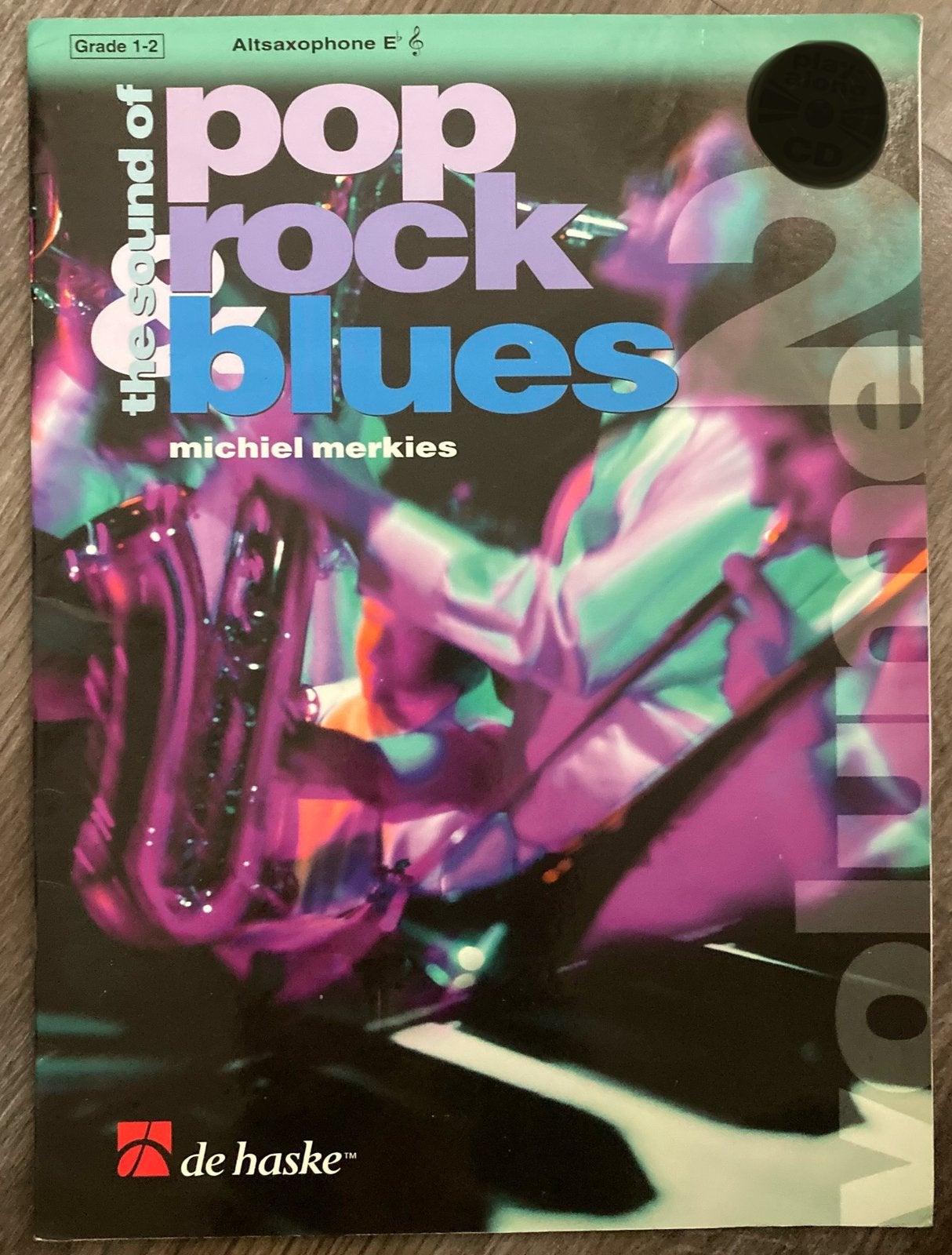 The Sound of POP ROCK BLUES 2 Alto Saxophone - M. Merkies, Ophalen of Verzenden, Gebruikt, Artiest of Componist, Klassiek