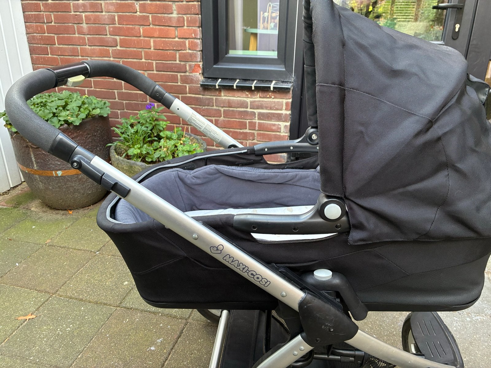 Maxi-Cosi Mura Plus 3 Kinderwagen met Reiswieg, Ophalen, Gebruikt, Combiwagen, Met reiswieg