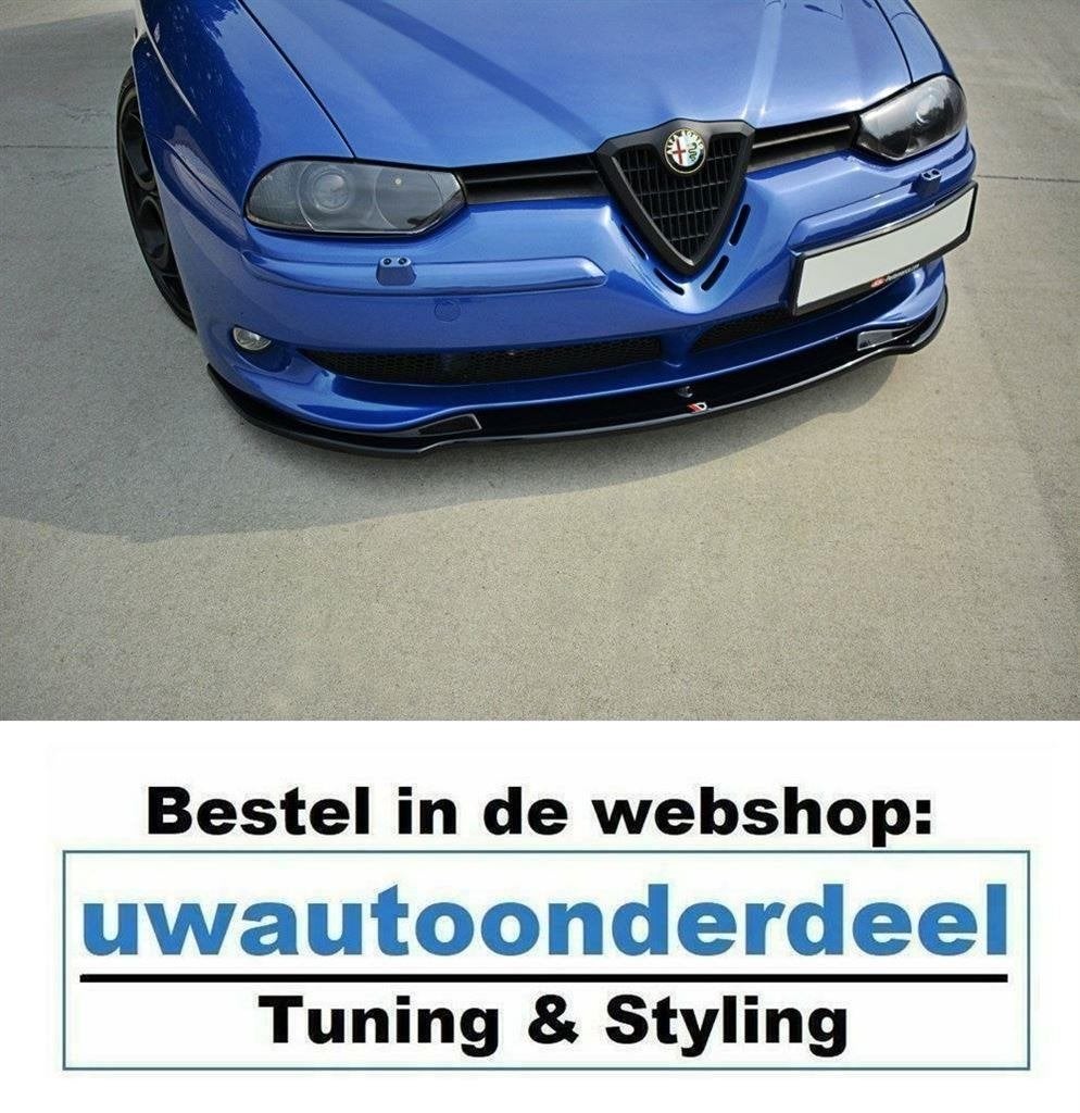Maxton Spoiler Voorspoiler Splitter Voor Alfa Romeo 156 GTA, Auto diversen, Verzenden, Automotive Parts, A.parts@hotmail.nl, Trasmolenlaan 12 3447 GZ Woerden