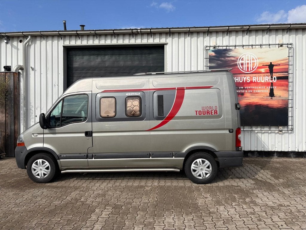 Pössl MASTER T 35 L2/H2 2,5 DCI Q 5pers! EURO4 AUTOMAAT Zon, Caravans en Kamperen, Campers, Automaat, Buscamper of Camperbus, Ringverwarming