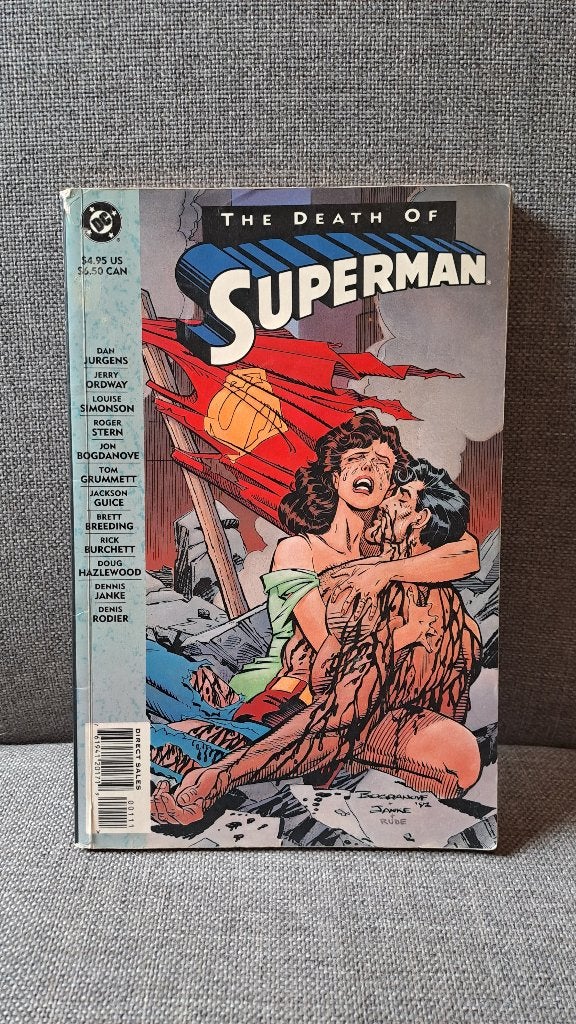 The death of superman, Boeken, Strips | Comics, Eén comic, Ophalen of Verzenden, Gelezen, Amerika