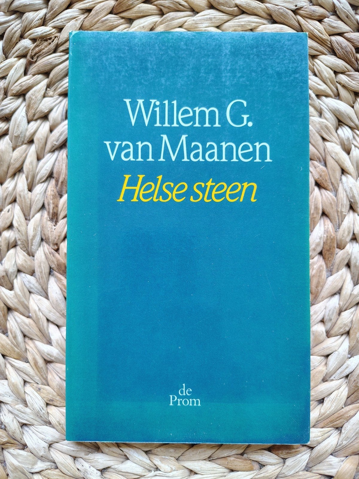 Willem G. van Maanen - Helse steen, Boeken, Ophalen of Verzenden, Gelezen