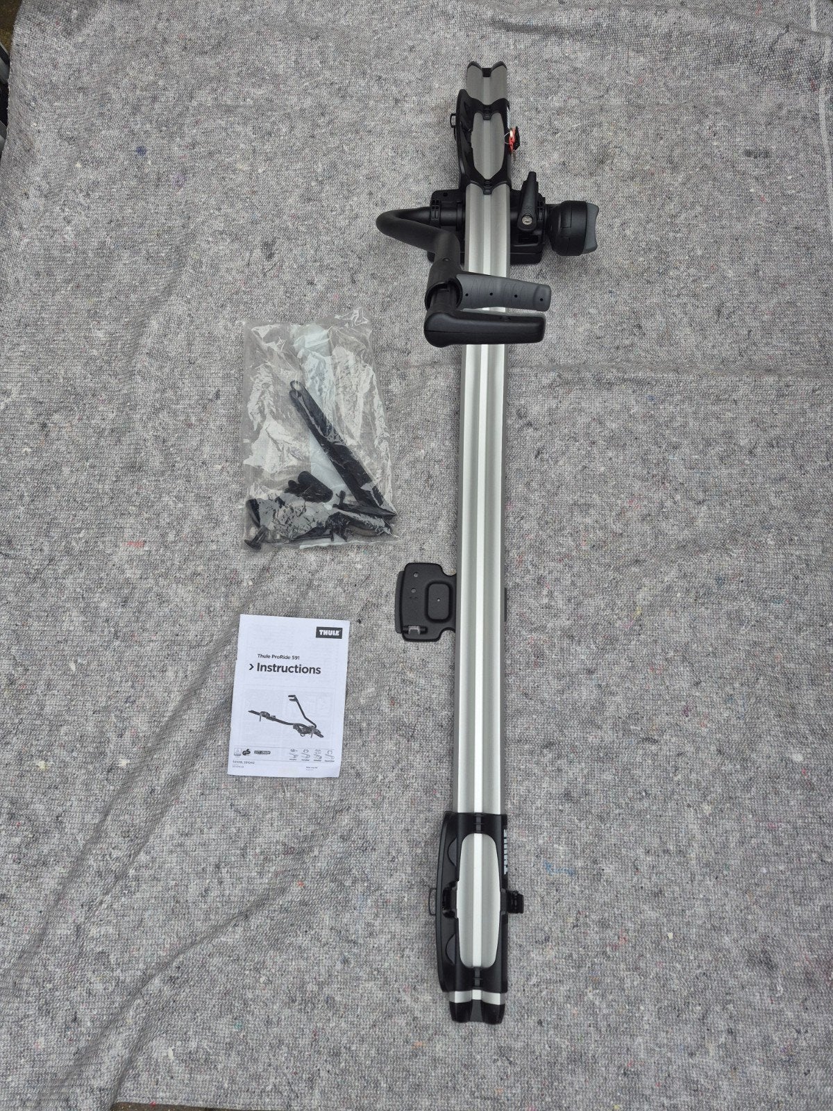 Thule ProRide 591 Fietsendrager - ZGAN, Auto diversen, Fietsendragers, Ophalen of Verzenden, 1 fiets, Nieuw, Dakdrager