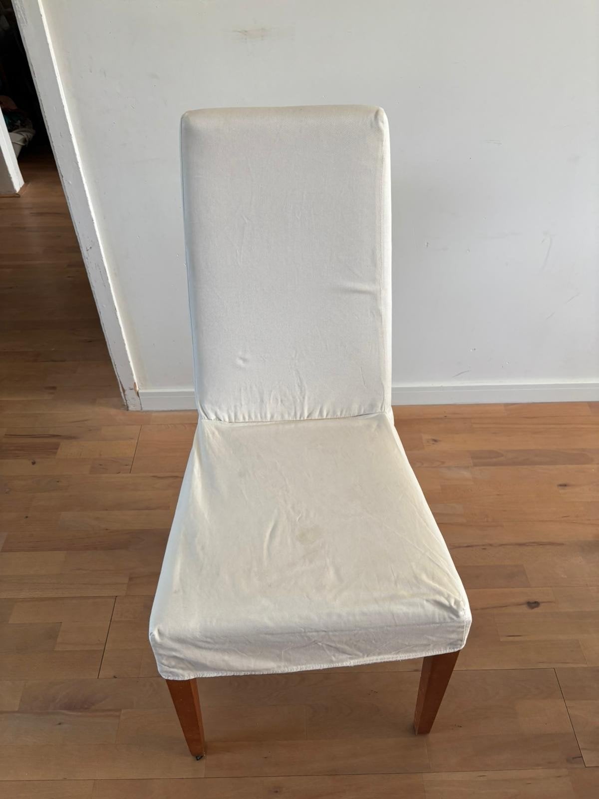 Eetkamerstoel beige/zand, stevige poten., Ophalen, Overige kleuren, Vier