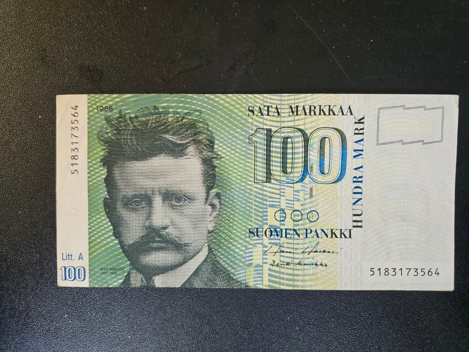Finland pick 119 1986 zf, Verzenden, Overige landen, Los biljet