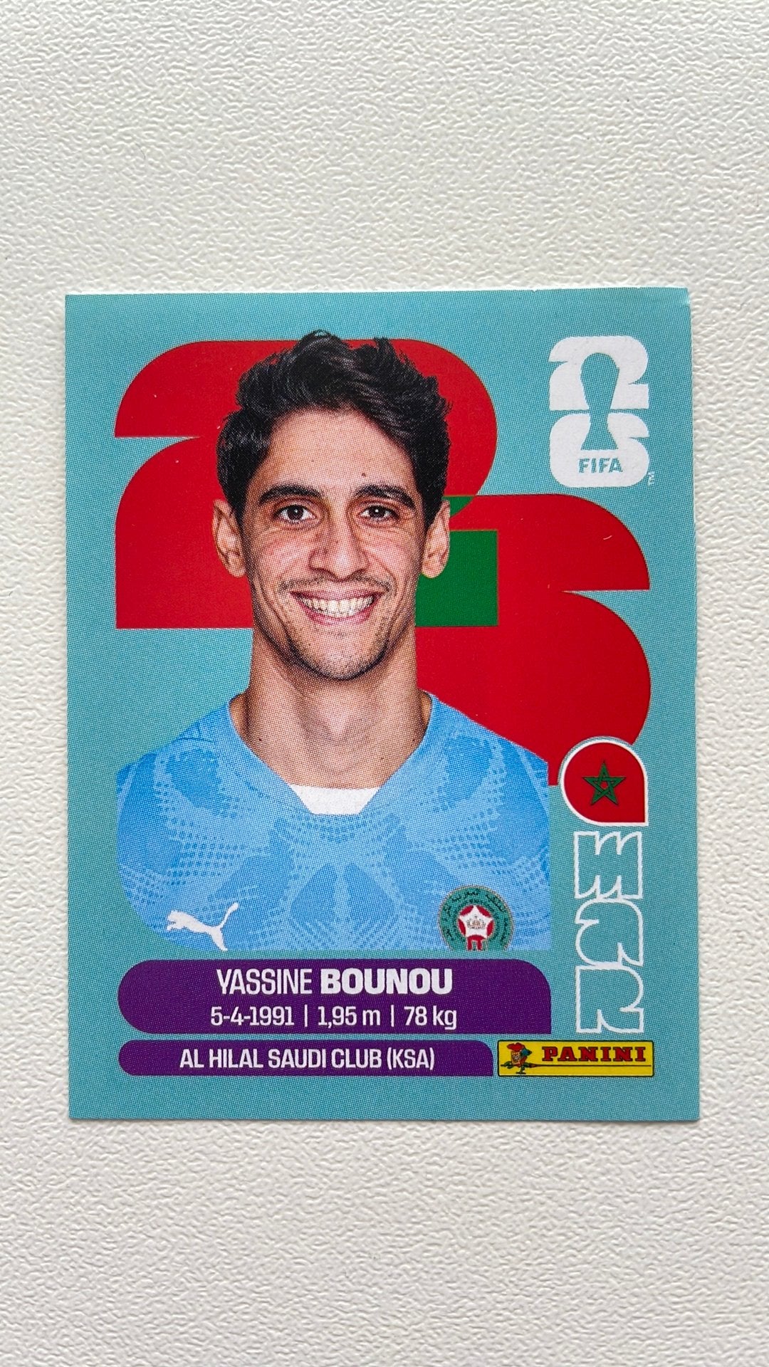 Panini World Cup 2026 plaatje MAR 2, Hobby en Vrije tijd, Stickers en Plaatjes, Ophalen of Verzenden, Nieuw, Plaatje