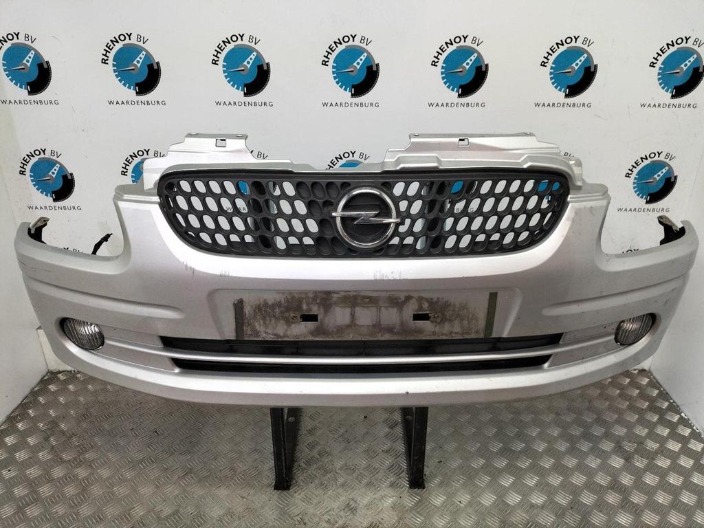 OPEL AGILA 1.2-16V Elegance  VOORBUMPER 2002, Gebruikt, Voor, Ophalen of Verzenden, Stiba lid