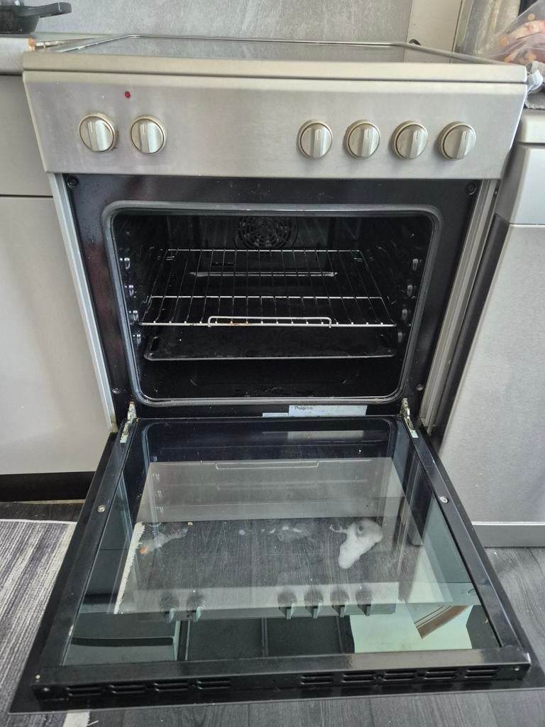 Gebruikte Inductie Oven - Vrijstaand, Ophalen, Gebruikt, Oven, 60 cm of meer