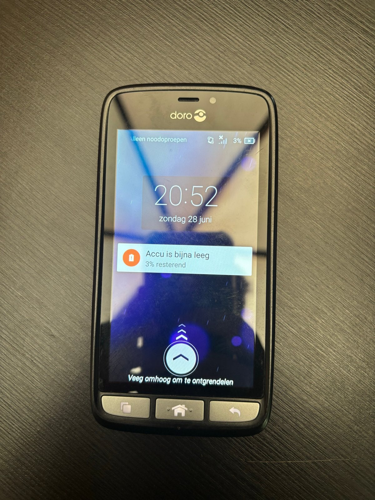 Doro smartphone voor senioren, Gebruikt, Overige modellen, Ophalen of Verzenden, Minder dan 3 megapixel
