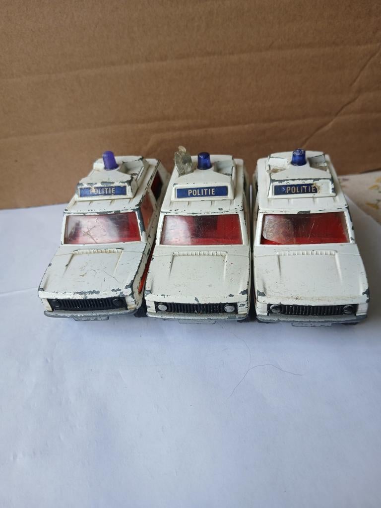 3x Range Rover vigilant Politie.  Corgi toys,  samen:, Hobby en Vrije tijd, Modelauto's | 1:43, Ophalen of Verzenden, Gebruikt