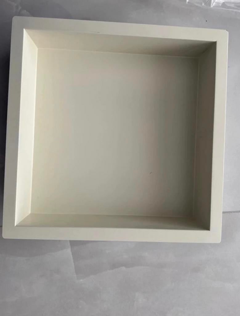 Inbouwnis 30x30x7cm mat beige, Ophalen of Verzenden, Zo goed als nieuw, Beige