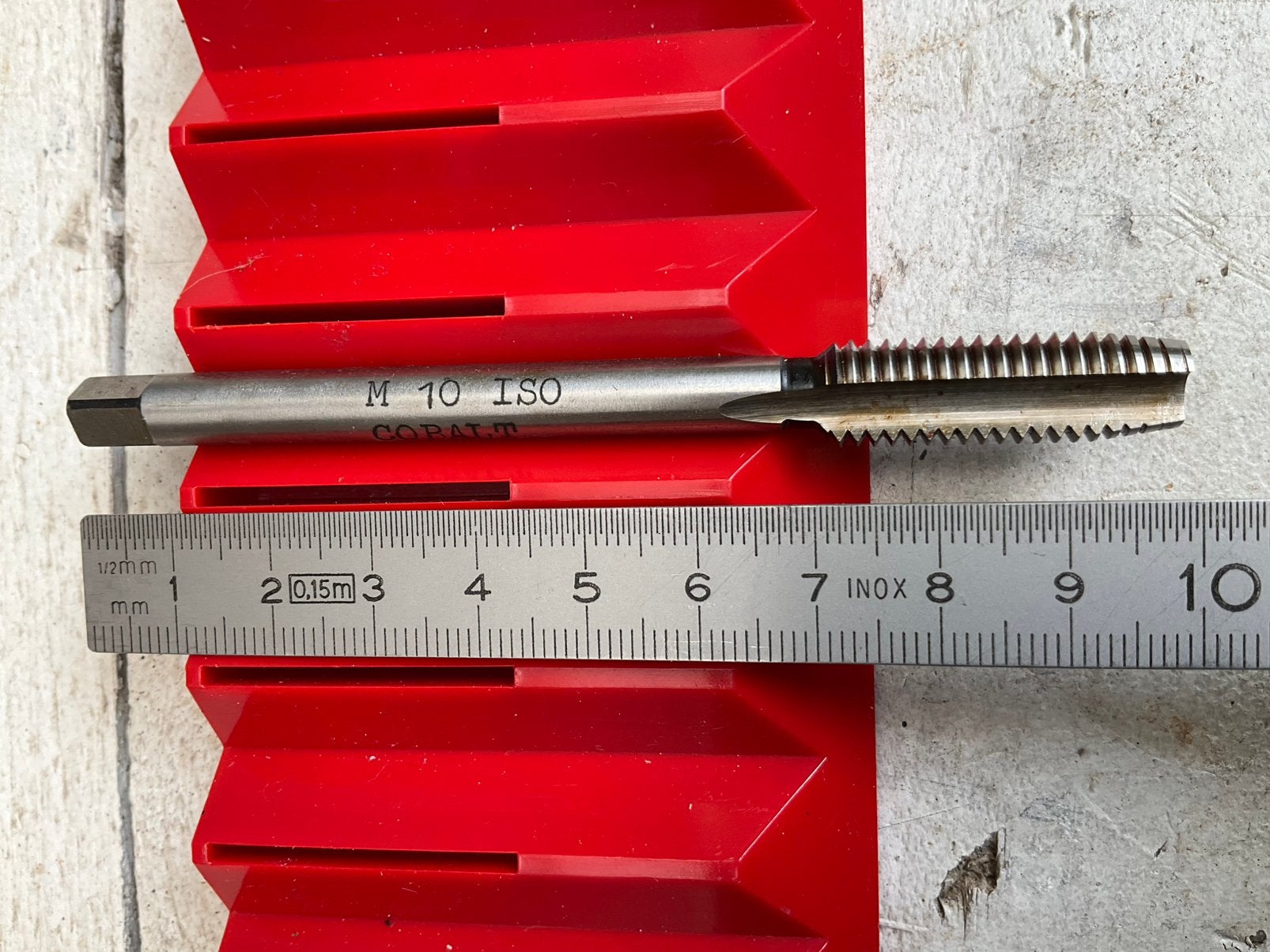 Machinetap M 10.  HSS cobalt. NIEUW, Doe-het-zelf en Verbouw, Gereedschap | Machine-onderdelen en Toebehoren, Verzenden, Nieuw