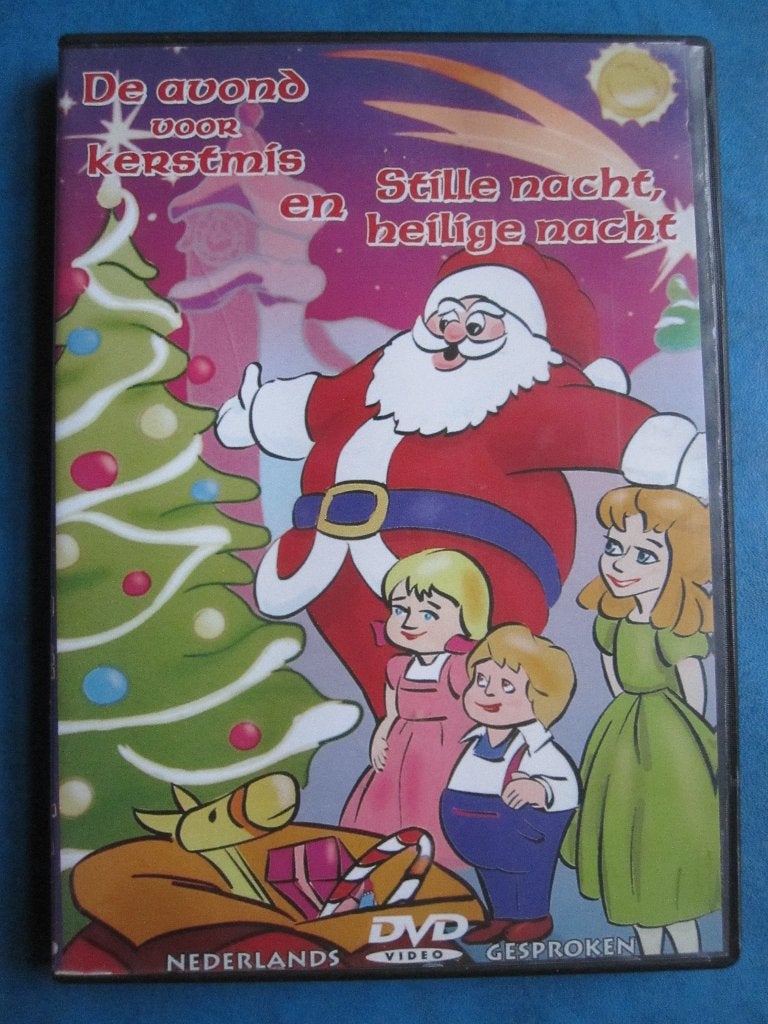 De avond voor Kerstmis en Stille nacht, heilige nacht, Animatie, Zo goed als nieuw, Alle leeftijden, Amerikaans