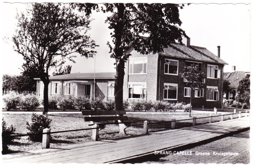 Sprang-Capelle - Groene Kruisgebouw, Verzamelen, Verzenden, 1960 tot 1980, Ongelopen, Noord-Brabant