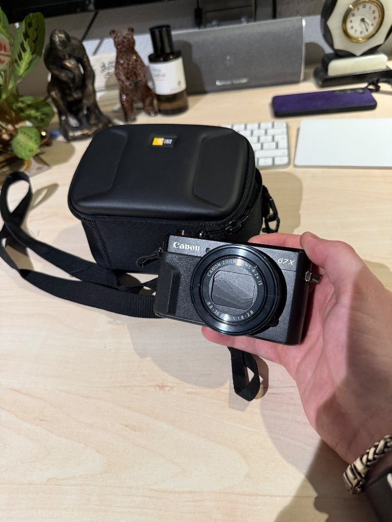Canon powershot G7X Mark II + travel case, Audio, Tv en Foto, Ophalen of Verzenden, Zo goed als nieuw, Canon, 4 t/m 7 keer