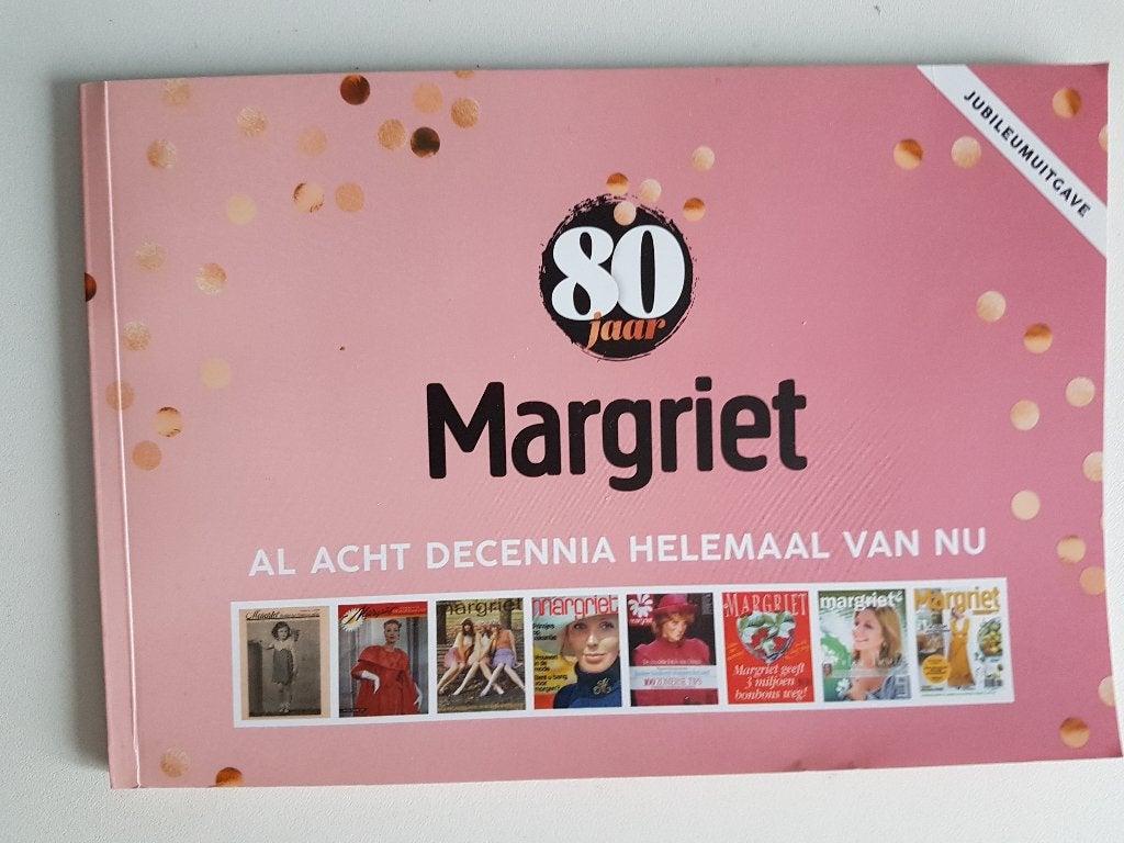 Margriet 80 jaar, jubileumuitgave, goede staat, Boeken, Ophalen of Verzenden, Zo goed als nieuw