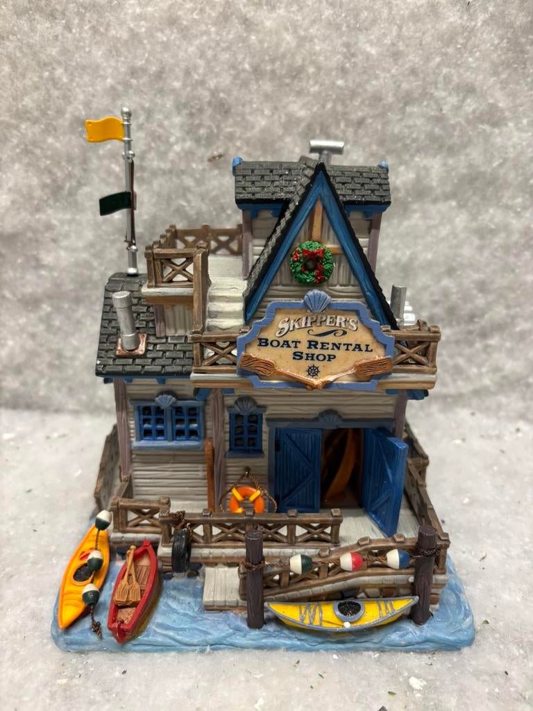 Lemax Skipper’s Boat Rental Shop- retired, Diversen, L, Zo goed als nieuw, L, L