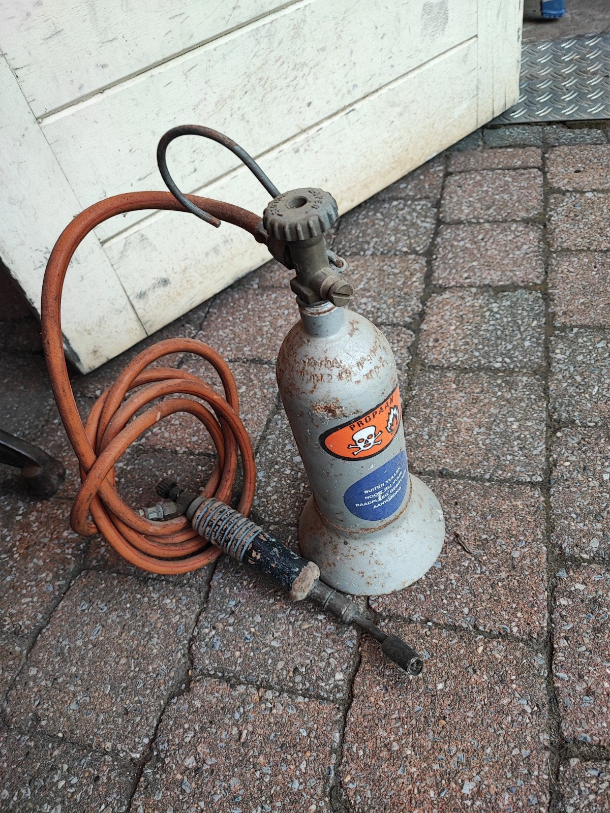 Gasbrander, Ophalen, Gebruikt