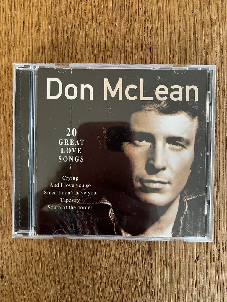 Don McLean, 20 great love songs, Ophalen of Verzenden, Zo goed als nieuw