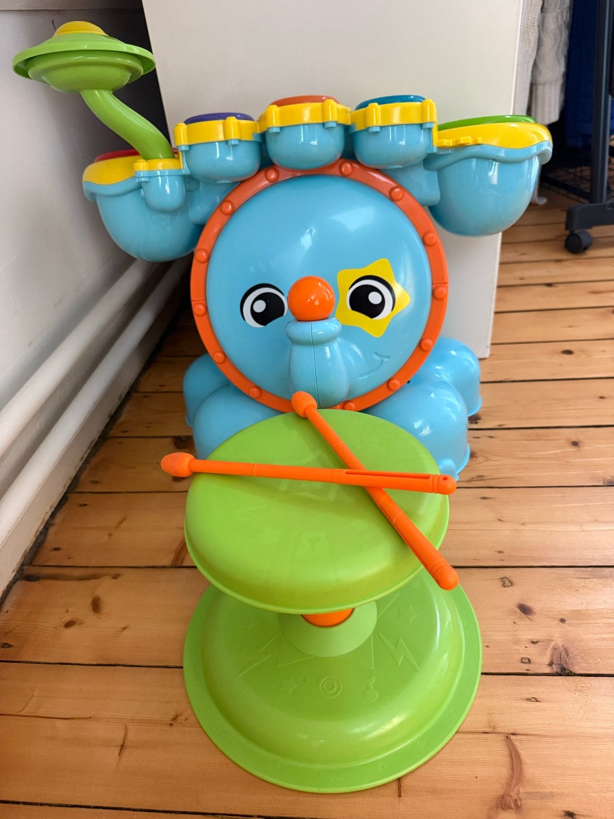 VTech Baby Olifant Drumstel met Licht en Geluid, Ophalen of Verzenden, Nieuw, Overige typen, Met licht
