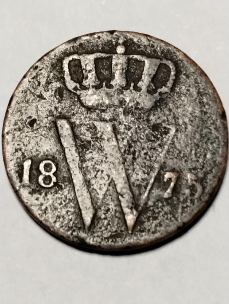 Nederlandse 1/2 cent munt uit 1875, Koning Willem III, Postzegels en Munten, Munten | Nederland, Verzenden, Koning Willem III