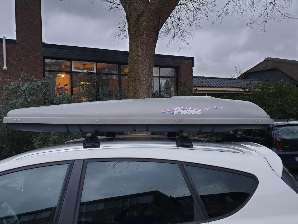 Dakkoffer / skibox Probox 450, Auto diversen, Dakkoffers, Gebruikt, Ophalen