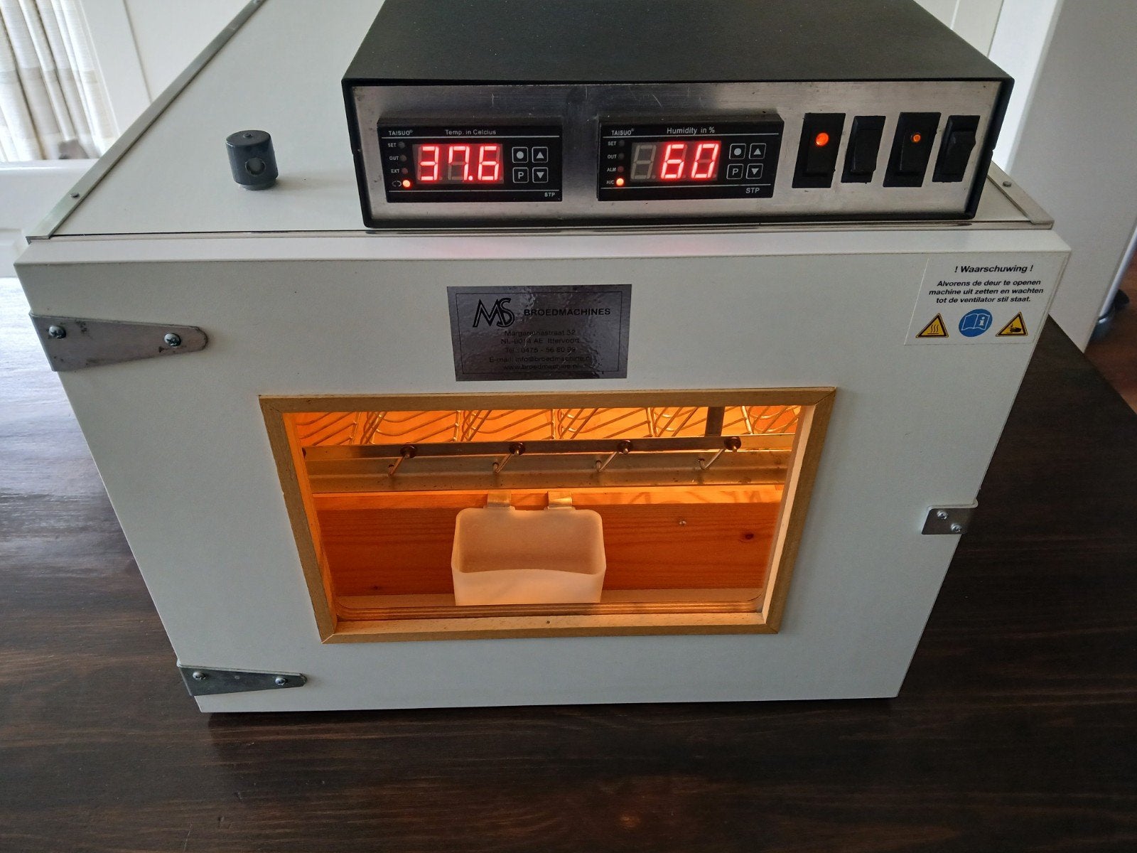 MS50 volautomaat broedmachine, Ophalen, Zo goed als nieuw, Broedmachine