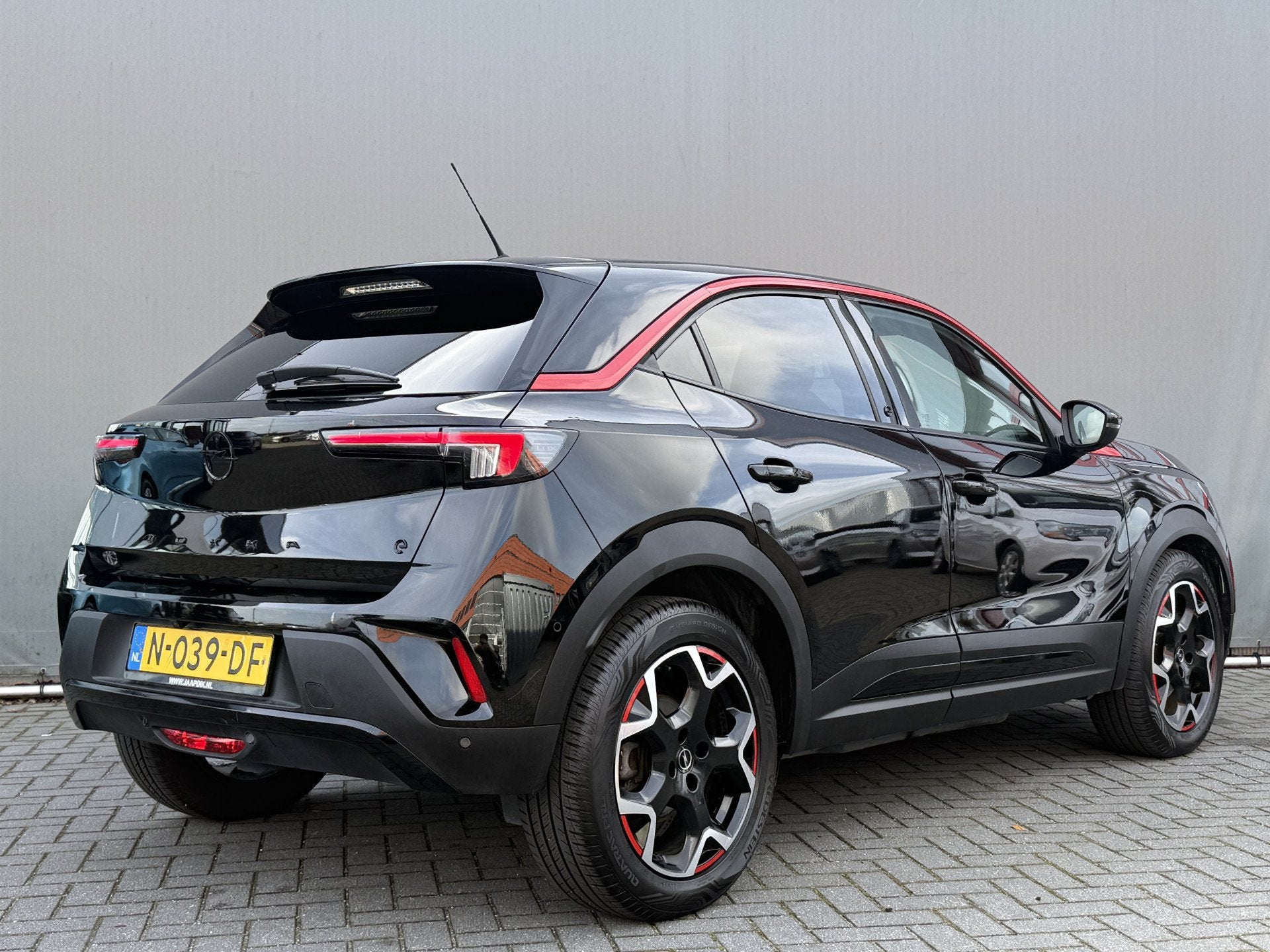 Opel Mokka-e BWJ 2021 GS Line 50-kWh 11kw bl. ADAPTIVE CRUIS, Auto's, Zwart, Origineel Nederlands, Adaptive Cruise Control, 405 min