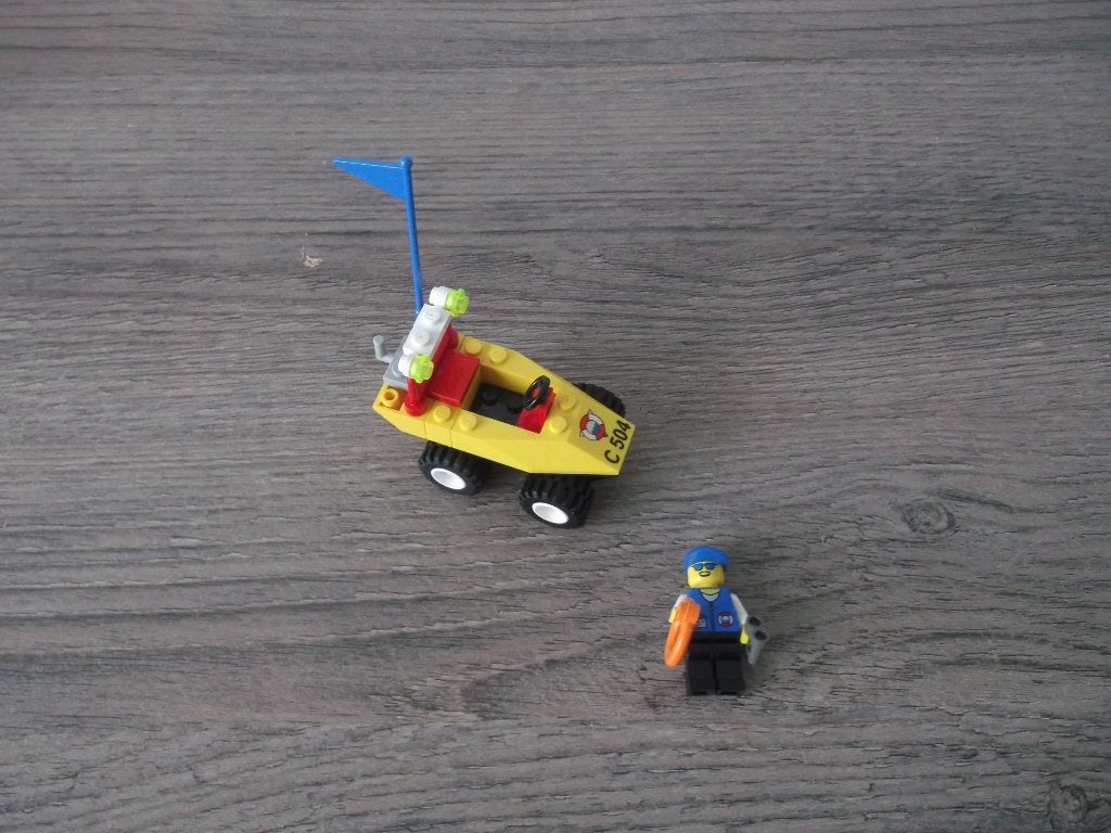 lego 6437 beach buggy (1999), Ophalen of Verzenden, Gebruikt, Complete set, Lego