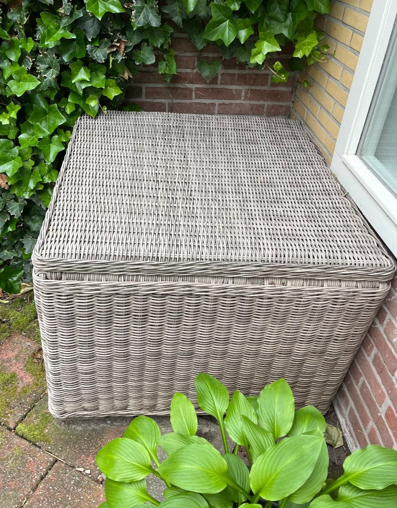 Kussenbox ratan groot, Tuin en Terras, Ophalen of Verzenden, Gebruikt