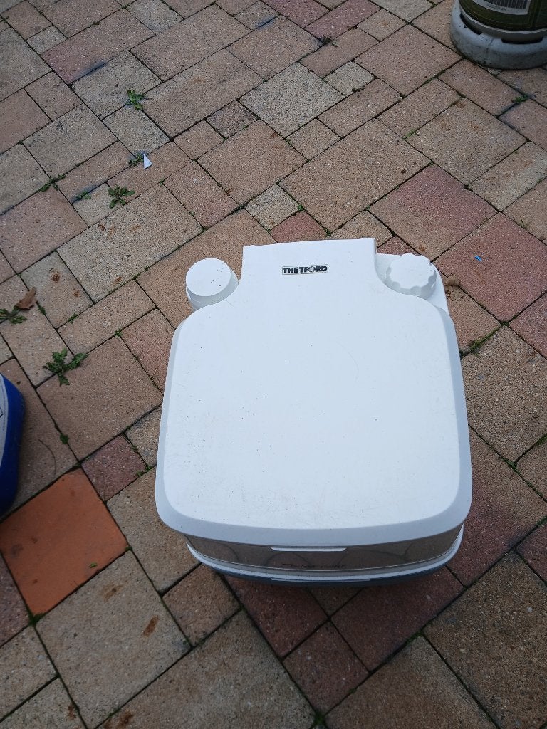 Thetford Porta Potti 365 draagbaar toilet, Caravans en Kamperen, Ophalen of Verzenden, Gebruikt