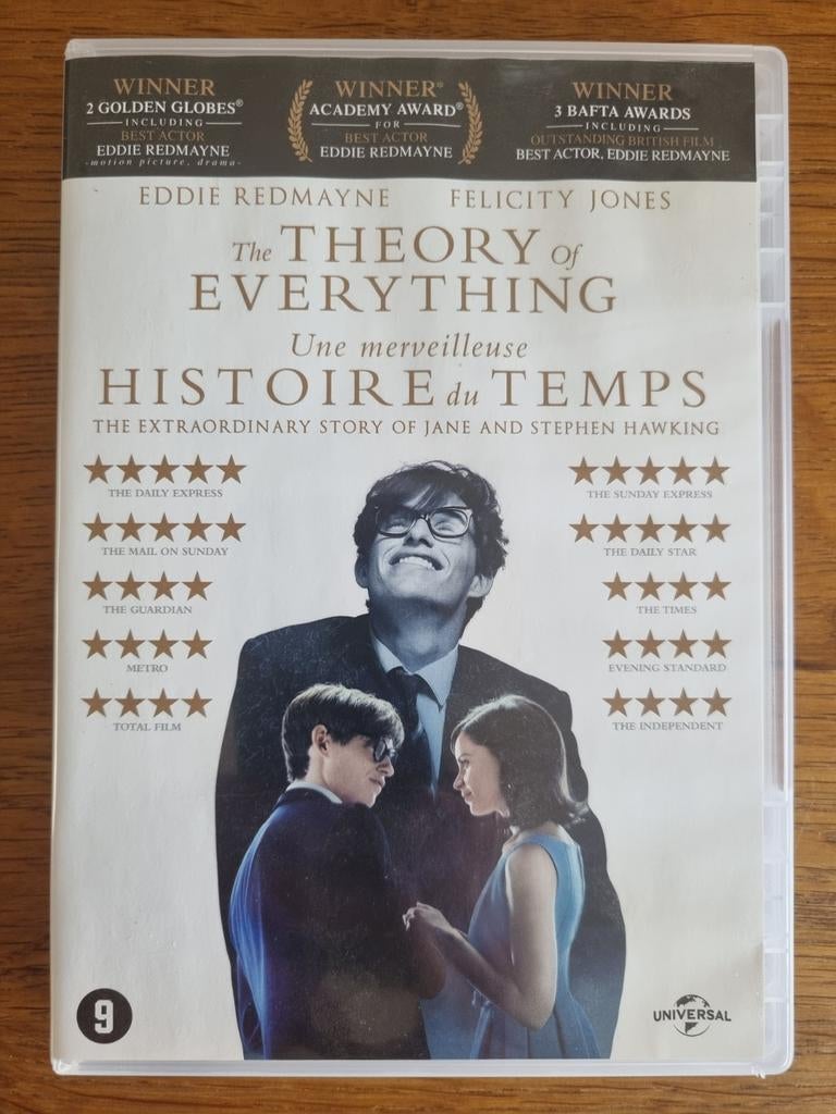 The Theory of Everything | James Marsh, Vanaf 9 jaar, Ophalen of Verzenden, Zo goed als nieuw, Waargebeurd drama