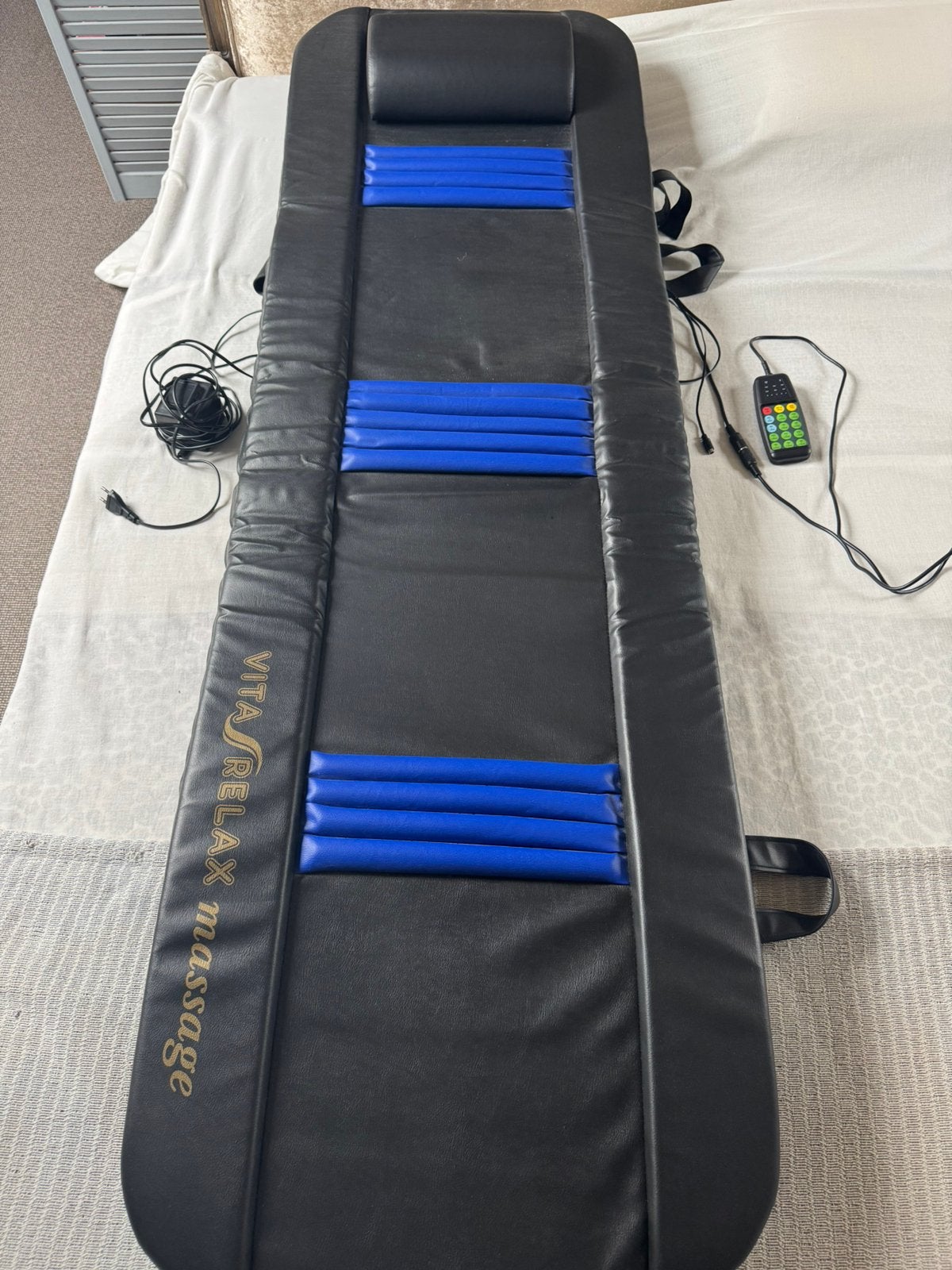 Elektrische massage mat, Ophalen, Zo goed als nieuw, Massagestoel of Kussen